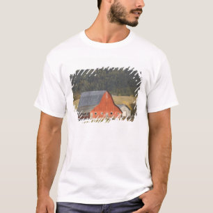 T-shirt CANADA, Colombie-Britannique, Enderby. Grange roug