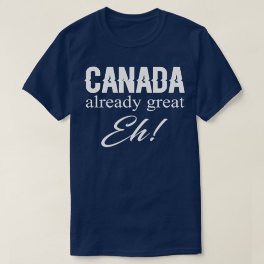 T-shirt Canada Déjà Grande Eh (Design devant)