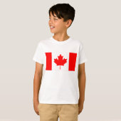 T-shirt Canada - Drapeau canadien (Devant entier)