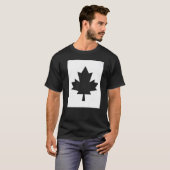 T-shirt Canada Drapeau Feuille d'érable Rouge Canada (Devant entier)