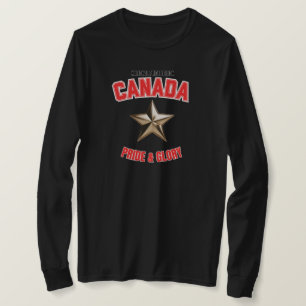 T-shirt Canada Édition Fierté Nationale Femme Manches Long