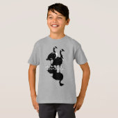 T-shirt Canada enfant Canada Oies Souvenir de l'en (Devant entier)