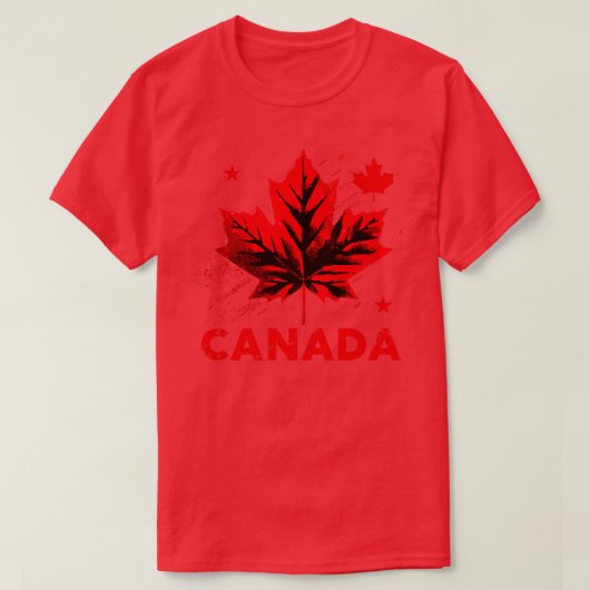 T-shirt Canada esthétique rétro (Design devant)