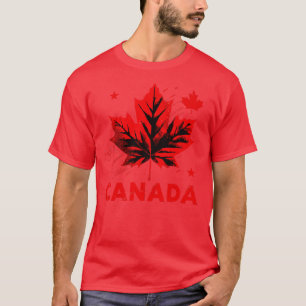 T-shirt Canada esthétique rétro