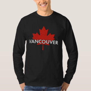 T-shirt Canada États-Unis Amérique Hockey Canadien Feuille