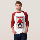 T-shirt Canada FAFO Raglan (Devant entier)