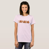 T-shirt Canada féminin Chemise Souvenir Canada (Devant entier)