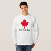 T-SHIRT CANADA - FEUILLES MAPLES - FÊTE DU CANADA (Devant entier)