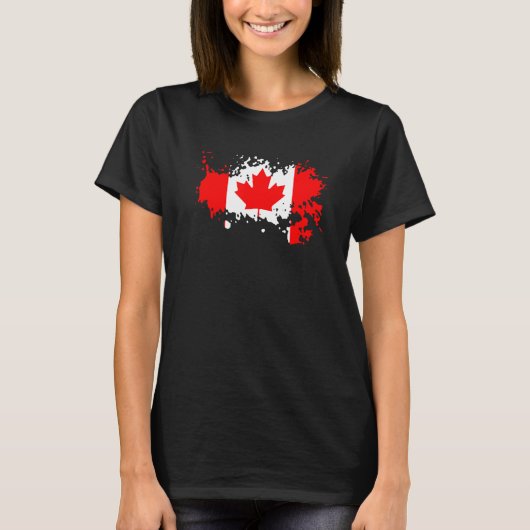 T-shirt Canada Flag (Devant)
