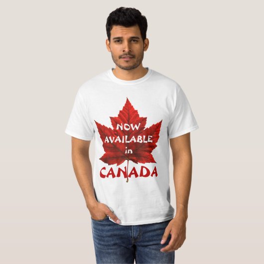 T-shirt Canada Funny Canada (Devant entier)