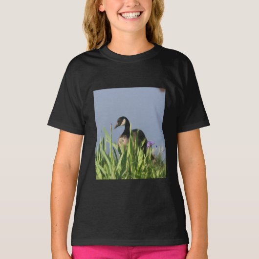 T-shirt Canada Goose Irises Animal Art (Devant)