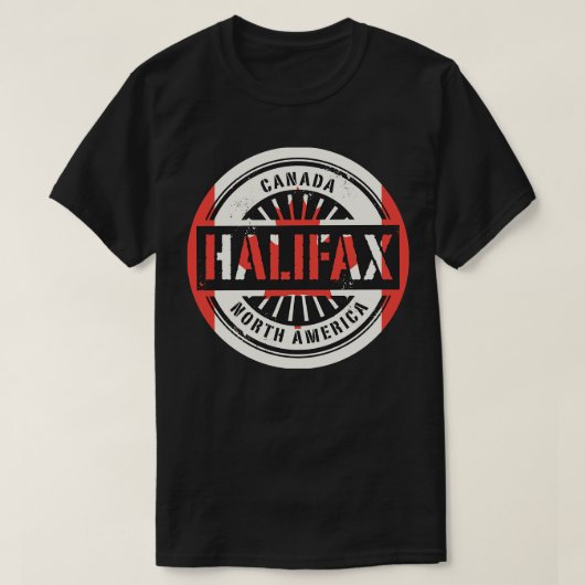 T-shirt Canada Halifax (Design devant)