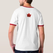 T-shirt Canada Hommes Chemise Souvenir Canada (Dos entier)