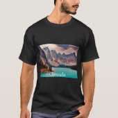 T-shirt Canada Lake Moraine (Devant)