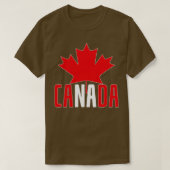 T-shirt Canada Lover Canadian Maple Leaf Canada (Design devant)