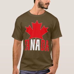 T-shirt Canada Lover Canadian Maple Leaf Canada