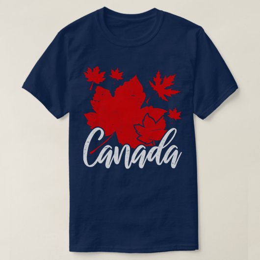 T-shirt Canada Lover Canadian Maple Leaf Canada 1 (Design devant)