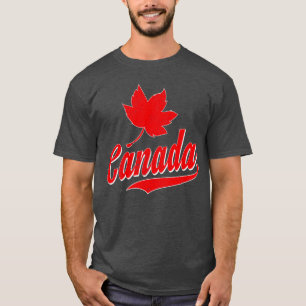 T-shirt Canada Lover La Feuille d'érable canadienne Fête d