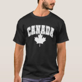 T-shirt Canada Maple Leaf Canadian Flag Pride  5 (Devant)