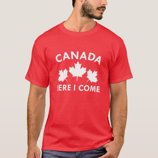 T-shirt Canada Me Voilà (Devant)