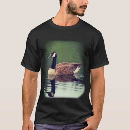 T-shirt Canada Oies Reflections Nature (Devant)