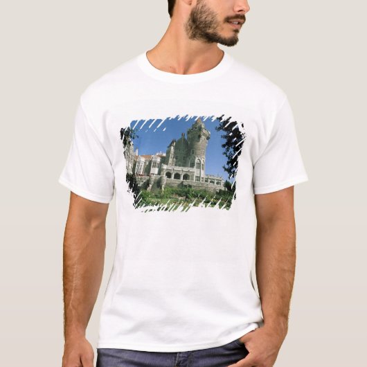 T-shirt Canada, Ontario, Toronto. Casa Loma (Devant)