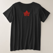 T-shirt Canada Personnalisé Plus Taille Chemise Ca (Design dos)