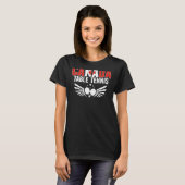 T-shirt Canada Ping Pong Équipe canadienne de tennis de ta (Devant entier)