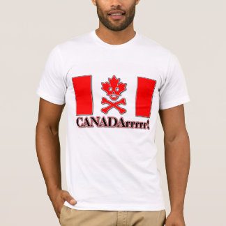 T-shirt Canada Pirate Canadarrr! Chemise Fierté Canadienne