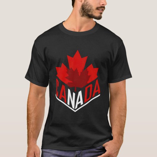 T-shirt Canada pour les Canadiens (Devant)