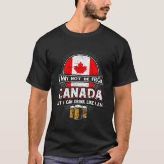 T-shirt Canada Racines canadiennes Patrimoine canadien Fiè