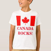 T-SHIRT CANADA ROCKS ! (Devant)