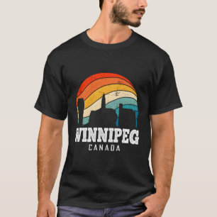 T-shirt Canada Skyline City Winnipeg