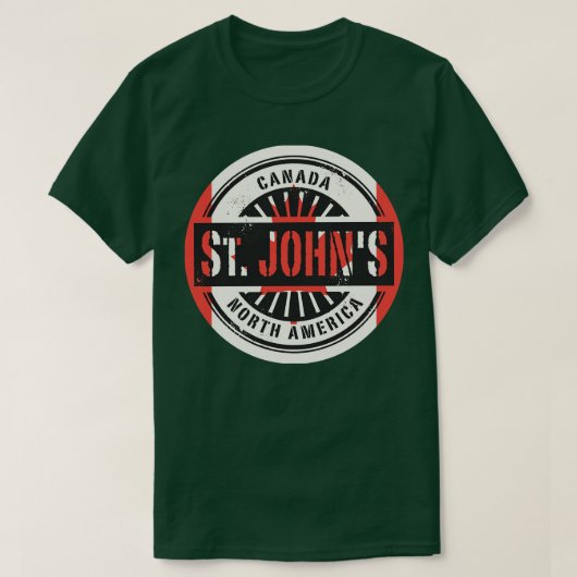 T-shirt Canada St Johns (Design devant)