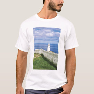 T-shirt Canada, Terre-Neuve, phare du site historique nati