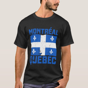 T-shirt Canada USA Amérique Hockey Canadian Maple Leaf