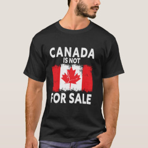 T-shirt Canada Vintage n'est pas à vendre Humour politique