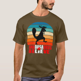 T-shirt Canadasaurus Croyez Funny Canada Funny Canada