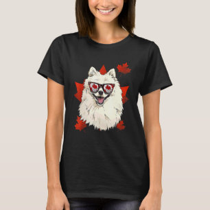 T-shirt Canadian American Eskimo Maple Tree Leaf Canada Fl