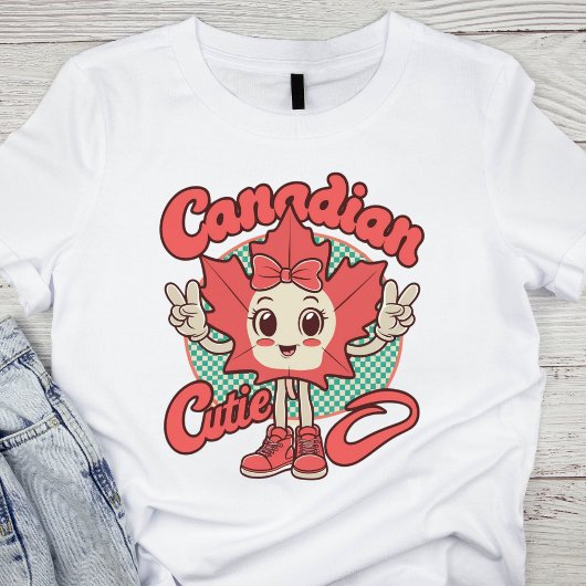 T-shirt Canadian Cutie