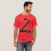 T-shirt Canadian Mountie Costume - RCMP - Halloween Costum (Devant entier)