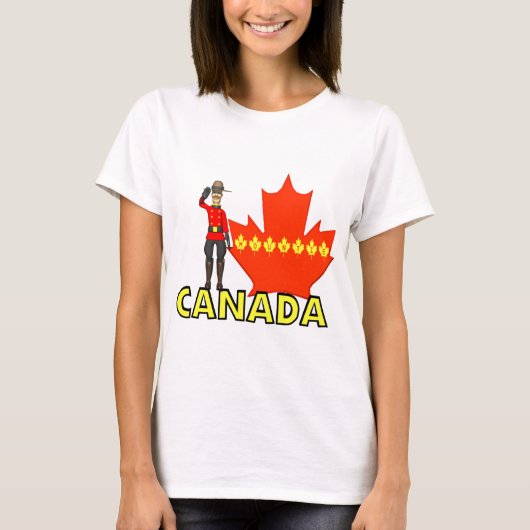 T-shirt Canadian Mounties (Devant)