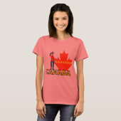 T-shirt Canadian Mounties (Devant entier)