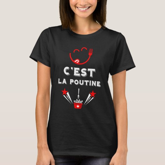 T-shirt Canadian Poutine Festival (Devant)