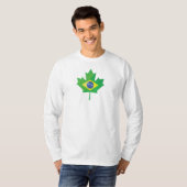 T-shirt Canadien brésilien (Devant entier)