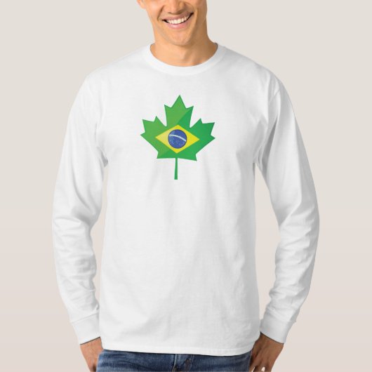 T-shirt Canadien brésilien (Devant)