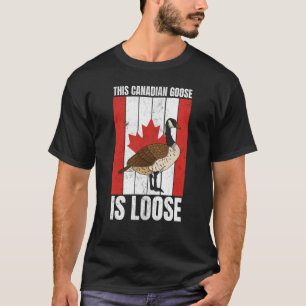 T-shirt Canadien Cette Oie Canadienne Est Perdue Canada