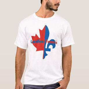 T-shirt Canadien Francais