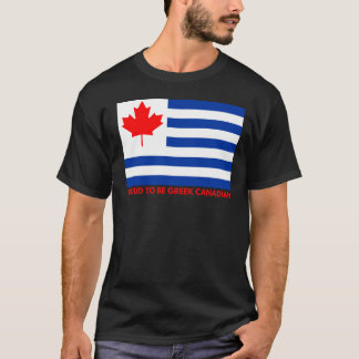 T-shirt canadien grec
