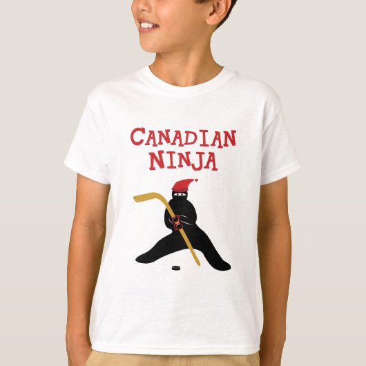T-shirt canadien Ninja (Devant)